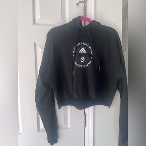 Peloton Adidas Collection Cropped Hoodie